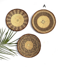 Load image into Gallery viewer, A set of Wall Decor Baskets/ Tonga Basket Set of 3