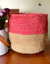 Load image into Gallery viewer, Swahili Baskets / Handwoven Storage Baskets / Kenyan Baskets