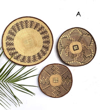 Cargar imagen en el visor de la galería, A Set of 3 Wall Decor Baskets / Tonga Baskets - FREE SHIPPING