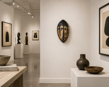 Load image into Gallery viewer, Antique Three-Faced African Mask | Vintage African Art | Tribal Masks | Primitive Art