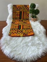 Load image into Gallery viewer, Yellow Ankara Fabrics / African Wax Fabrics
