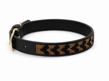 Charger l'image dans la galerie, Handmade Beaded Kenyan Dog Collar | Authentic Maasai Pet Collar | Artisan Collar | Earth Colours | Africa Pet Accessory