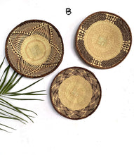 Load image into Gallery viewer, A set of Wall Decor Baskets/ Tonga Basket Set of 3