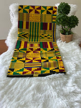 Load image into Gallery viewer, Green Ankara Fabrics / African Wax Fabrics