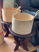 Load image into Gallery viewer, Swahili Baskets / Handwoven Storage Baskets / Natural Floor Basket-Large