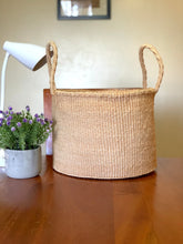 Load image into Gallery viewer, Swahili Baskets / Handwoven Storage Baskets / Natural Floor Basket-Large