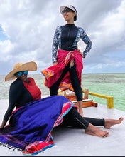 Load image into Gallery viewer, Handmade Kikoy (Kikoi) Hammam Towel | Lightweight Cotton Beach & Bath Wrap