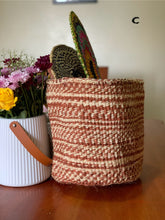 Load image into Gallery viewer, Swahili Baskets / Handwoven Storage Baskets / Kenyan Baskets