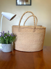 Load image into Gallery viewer, Swahili Baskets / Handwoven Storage Baskets / Natural Floor Basket-Large