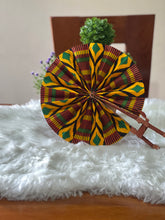 Load image into Gallery viewer, African Print Hand Fans / Decor Fans / Ankara Fans- BUNDLE of 5