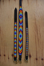 Load image into Gallery viewer, Rainbow Maasai Beaded Dog Collars / Belts / Leash / Matching Bracelet