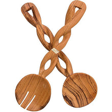 Load image into Gallery viewer, Olive Wood Salad Servers