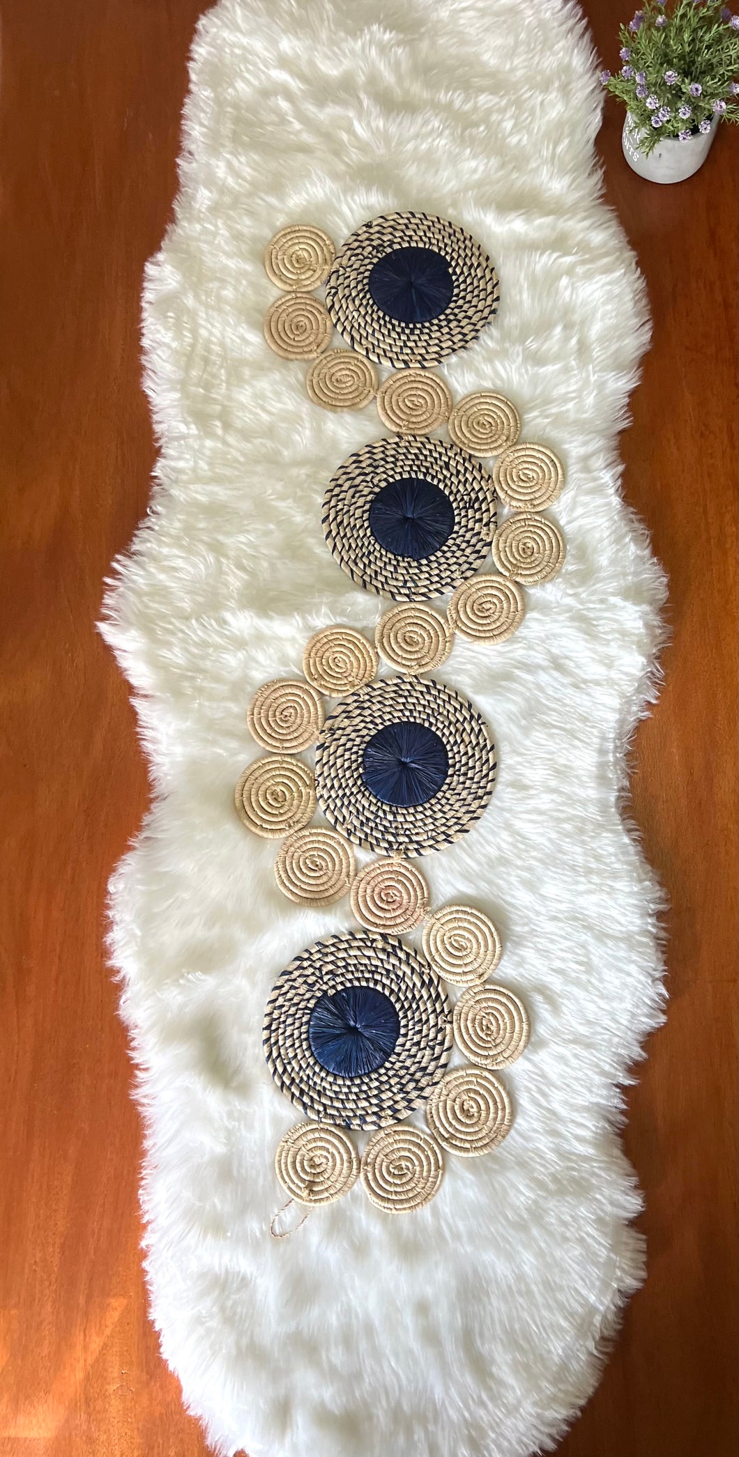 Circle Chain Wall Hanging Decor / Farmhouse Decor