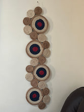 Charger l&#39;image dans la galerie, Earth Circle Chain Wall Hanging Decor / Farmhouse Decor
