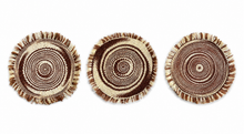 Charger l'image dans la galerie, Set of 3 Handwoven Sisal Wall Decor| African Art | Japandi | Scandinavian Decor Rustic
