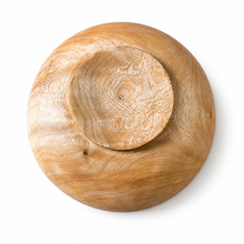 Lade das Bild in den Galerie-Viewer, Large Hand Carved Jacaranda Wood Bowl | Natural Grain Salad Serving Bowl | Display Wood Bowl
