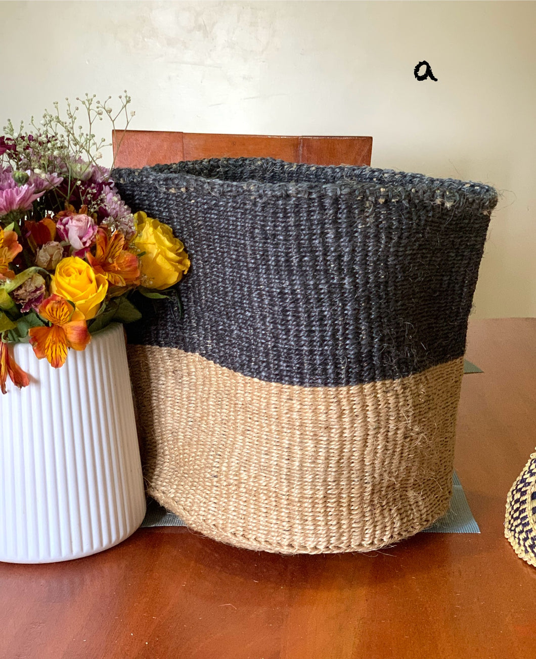 Swahili Baskets / Handwoven Storage Baskets / Kenyan Planters