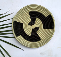 Rwanda Sisal Baskets For Room or Wall Decor /Woven Baskets -30cm(12 Inches) Wide