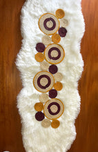 Load image into Gallery viewer, Orange Circle Chain Wall Hanging Decor / Farmhouse Decor
