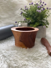 Load image into Gallery viewer, Handmade Olive Wood Mortar and Pestle | Rustic Herb and Spice Grinder
