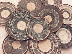 Bulk Tonga Baskets / Wall Baskets / Wall Plates -Bundles of 5 Pieces