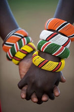 Load image into Gallery viewer, Samburu Bracelets / Maasai Tribal Bracelets / Kenyan Bangle
