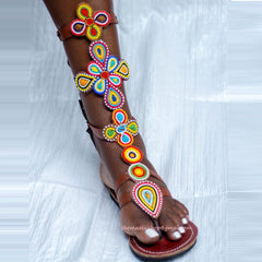 African Handmade Gladiators / Leather Sandals /Greek Sandals