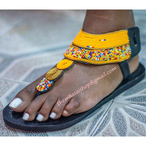 Handmade Leather Sandals/ African slippers / Greek Sandals
