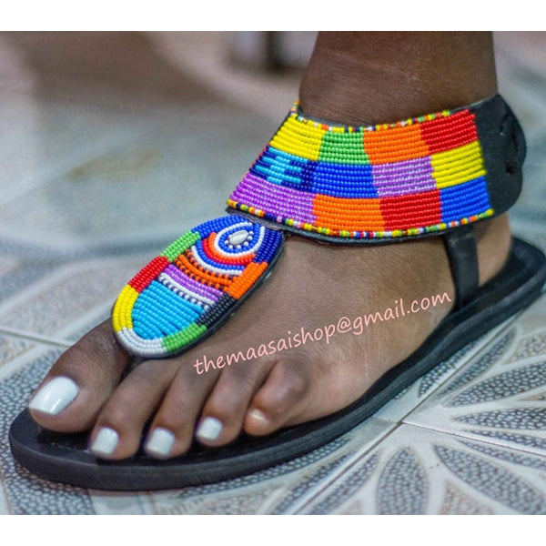 Handmade Leather Sandals/ African slippers /Greek Sandals