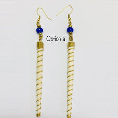 Handmade African Charm Earrings
