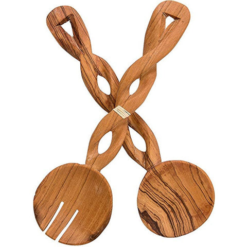 Olive wood set of 2 Spoons