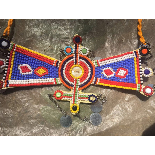 African Warrior Necklace. Maasai Necklace. Heritage Gift. Historical Gift. Good Health Charm. Good luck Charm. Gift for Dad. Fathers Day.